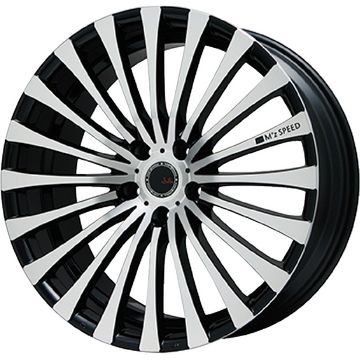 【取付対象】 245/40R20 オールシーズンタイヤ ホイール4本セット GRIPMAX シュアグリップ オールシーズン(限定) (5/114車用) エムズスピード ジュリア 666モノブロック 20インチ【送料無料】