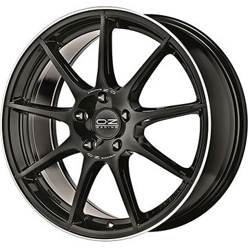 【取付対象】225/55R18 夏タイヤ ホイール4本セット (5/114車用) FALKEN アゼニス FK520L OZ ヴェローチェGT 18インチ【送料無料】