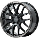 エントリーしてタイヤ交換チケット同時購入でポイント10倍! 235/55R18 夏タイヤ ホイール4本セット (5/114車用) DUNLOP グラントレック PT5 レイズ ホムラ 2X7FA BLACK CLEAR EDITION 18インチ