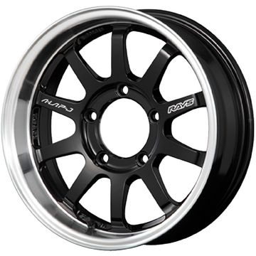 195/80R16 夏タイヤ ホイール4本セット ジムニー TOYO オープンカントリー M/T レイズ A LAP-J FORGED 16インチ