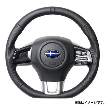 送料無料（一部離島除く）REAL レアル ステアリング ハンドル オリジナルシリーズ Dシェイプ SBA-LPB-BL