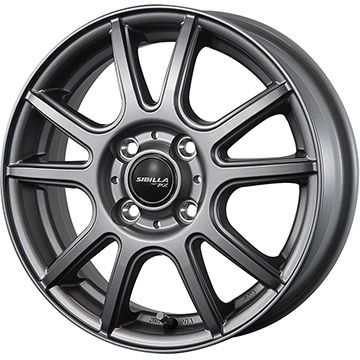 【取付対象】185/65R15 スタッドレスタイヤ ホイール4本セット PIRELLI ウィンター アイスゼロアシンメトリコ (4/100車用) TOPY シビラ NEXT PX【限定】 15インチ【送料無料】