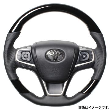 送料無料（一部離島除く）REAL レアル ステアリング ハンドル プレミアムシリーズ U60-PBW-BK