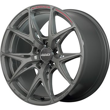 【取付対象】245/35R19 夏タイヤ ホイール4本セット DELINTE D7 サンダー(限定) (5/114車用) レイズ VERSUS クラフトコレクション VV21S 19インチ(送料無料)