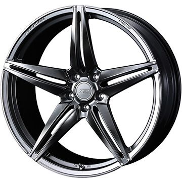 【取付対象】215/45R18 夏タイヤ ホイール4本セット GRIPMAX シュアグリップ PRO SPORTS BSW（限定） (5/114車用) WEDS F-ZERO FZ-3 18インチ【送料無料】