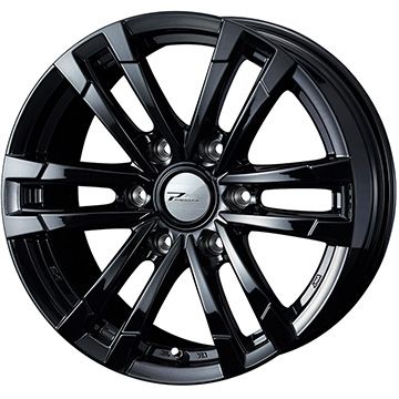 【取付対象】265/65R17 スタッドレスタイヤ ホイール4本セット DUNLOP ウインターマックス SJ8+ (6/139車用) WEDS プロディータ HC2 ブラック 17インチ【送料無料】