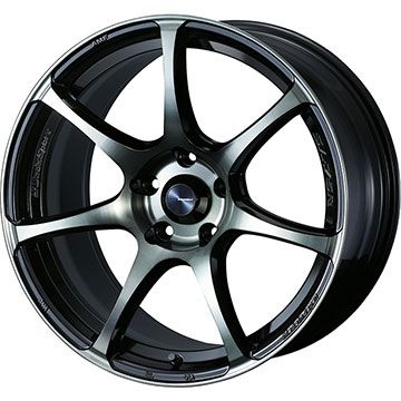 【取付対象】225/60R18 夏タイヤ ホイール4本セット YOKOHAMA ブルーアース RV-03 (5/114車用) WEDS ウェッズスポーツ SA-75R 18インチ【送料無料】