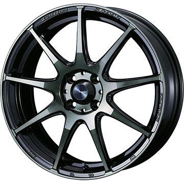 【取付対象】205/45R17 夏タイヤ ホイール4本セット YOKOHAMA アドバン フレバV701 (4/100車用) WEDS ウェッズスポーツ SA-99R 17インチ【送料無料】