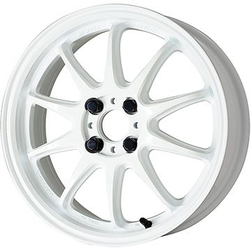 【取付対象】185/55R16 夏タイヤ ホイール4本セット DUNLOP エナセーブ EC204 (4/100車用) WORK エモーション ZR10 16インチ【送料無料】