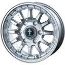 【取付対象】195/80R15 オールシーズンタイヤ ホイール4本セット キャラバン DUNLOP オールシーズンMAXX VA1 107/105N インターミラノ クロスフィールド アルファ 15インチ【送料無料】