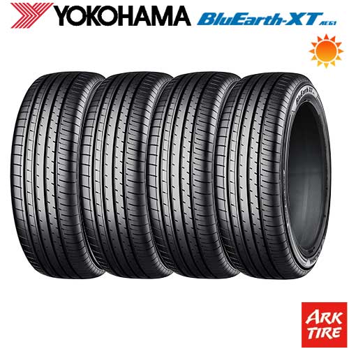 【タイヤ交換可能】 4本セット YOKOHAMA ヨコハマ ブルーアース XT AE61 225/60R18 100H 送料無料 タイヤ単品4本価格