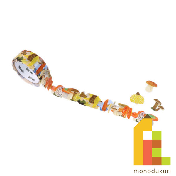bande BDA305 バンデ キノコ マスキングロールステッカー