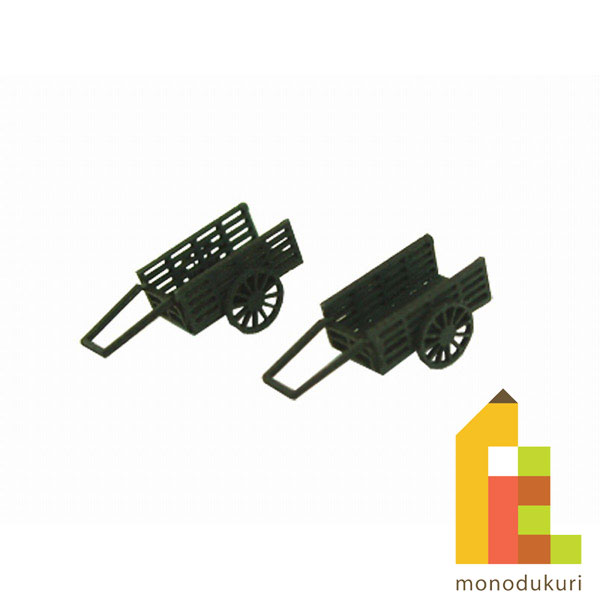 【ネコポス配送可】さんけい みにちゅあーとキット 1/150 ジオラマオプションキット 【リヤカー】 MP04..