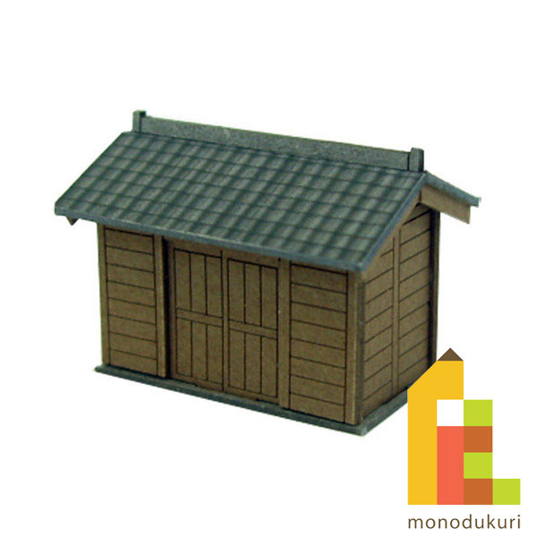【ネコポス配送可】さんけい みにちゅあーとキット 1/150 ジオラマオプションキット 【納屋A】 MP04-20