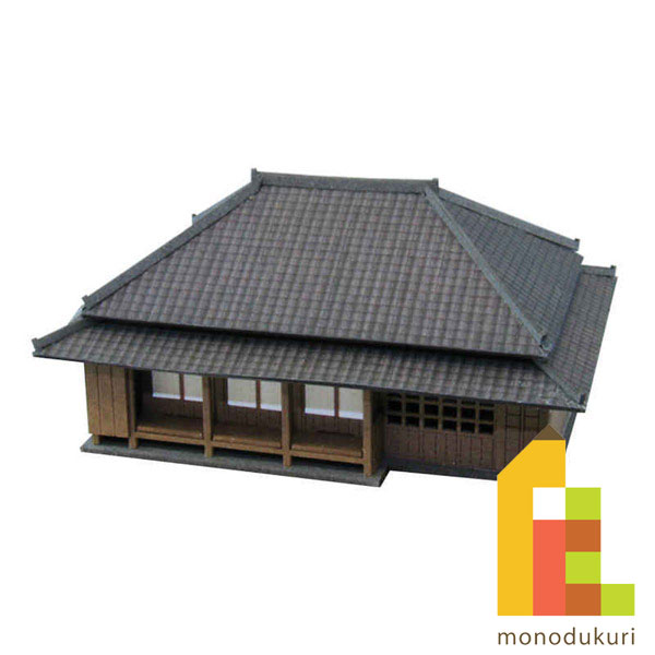 ■商品名：みにちゅあーとキット みにちゅあーとプチ【田舎家-2】 ■セット内容：：レーザーシートA〜B（2枚）、屋根シート（1枚）、組立て説明書 ■スケール：1/220 ■サイズ：W55×D38×H26mm ■対象年齢：12才以上 ■組立て所要時間：2時間〜 ■組立てレベル：★★★☆☆ ■品番：MP01-40 ■JAN：4580236844808 ■発売日：2009年12月発売予定【商品情報】 ※こちらの商品は組立てペーパーキットです。完成品ではございませんのでご注意ください。 ※写真の色調はご使用のモニターの機種や設定により、実際の商品と異なる場合があります。