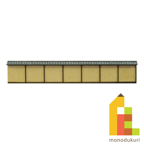 【ネコポス配送可】さんけい みにちゅあーとキット 1/150 ジオラマオプションキット 【塀F(土塀)】 MP04-40