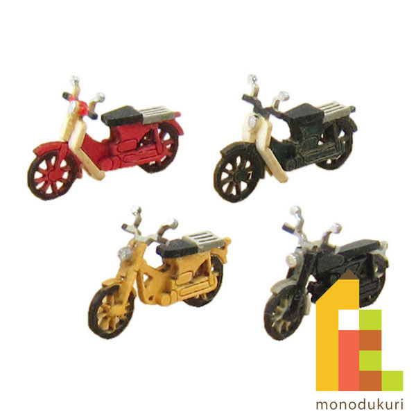 【ネコポス配送可】さんけい みにちゅあーとキット 1/150 ジオラマオプションキット 【バイクC】 MP04-94