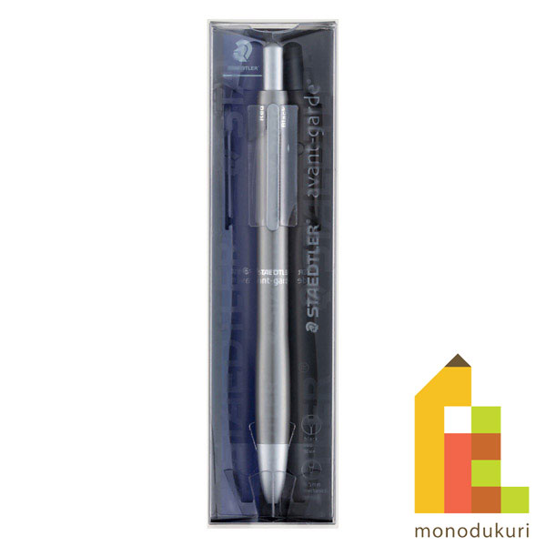  ステッドラー (STAEDTLER) 多機能ペン アバンギャルド チタニウムグレイ (インキ色：黒・赤・青+シャープ0.5mm) 927AG-TG