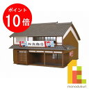 【お買い物マラソン限定!エントリーで全品ポイント10倍】さんけい みにちゅあーとキット 1/87 情景シリーズ 【街角のお店-1】 MK05-01