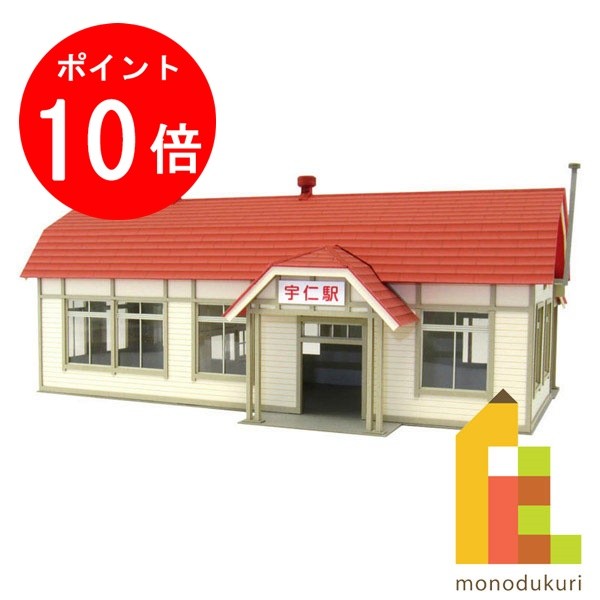 【ブラックフライデー限定!エントリーで全品ポイント10倍】さんけい みにちゅあーとキット 1/80 情景シリーズ 【駅舎-5】 MK05-39