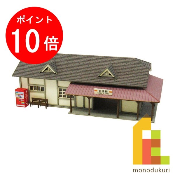 【毎月1日限定！全品ポイント10倍+最大400円OFFクーポン】【ネコポス配送可】さんけい みにちゅあーとキット 1/150 なつかしのジオラマ..