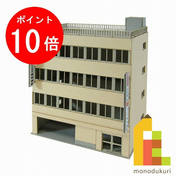 【お買い物マラソン限定！エントリーで全品ポイント10倍】【ネコポス配送可】さんけい みにちゅあーとキット 1/220 みにちゅあーとプチ 【ビル-3】 MP01-98
