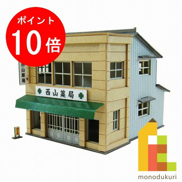【お買い物マラソン限定！エントリーで全品ポイント10倍】【ネコポス配送可】さんけい みにちゅあーとキット 1/220 みにちゅあーとプチ 【薬屋】 MP01-122