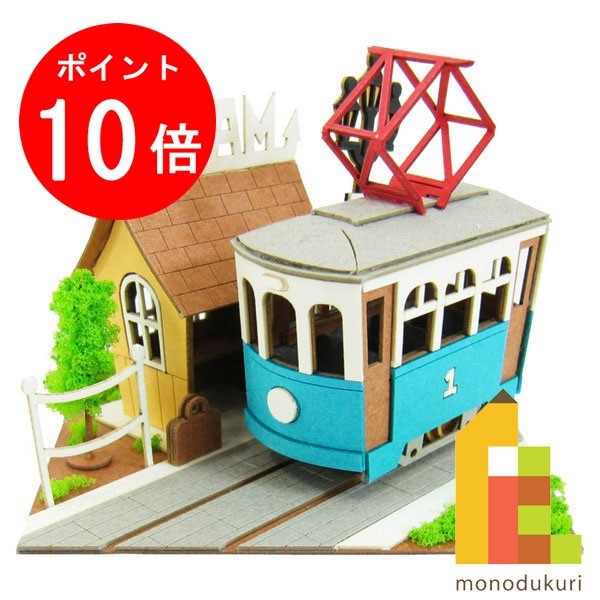 【お買い物マラソン限定！エントリーで全品ポイント10倍】さんけい みにちゅあーとキット nonscale さんけい みにちゅあーとmini 【トラムとのりば】 MP05-14