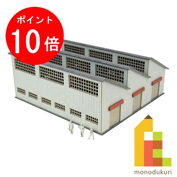 【ブラックフライデー限定!エントリーで全品ポイント10倍】【ネコポス配送可】さんけい みにちゅあーとキット 1/220 みにちゅあーとプチ 【工場-1】 MP0...