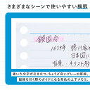 書きやすいルーズリーフ マルマン 小さい ミニ 新社会人 研修 新生活 中学生 高校生 大学生 社会人 メモ ノート 方眼紙 文房具 事務用品 入学準備 オフィス用品 学校用品 B7変形 9穴 メモリ入6mm罫 100枚 L1431 [ゆうパケット1点まで] ※発送2点以上は宅配便 2