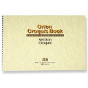  セクションクロッキーブック 50枚 CS-A5 オリオン No.634 背付きスパイラル綴じ 