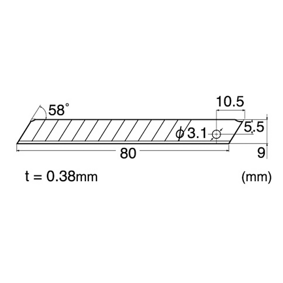 [ �᡼���ز� ] ���å����ؿ� �ؿϾ���A 10���� BA1P �ϸ�0.38mm