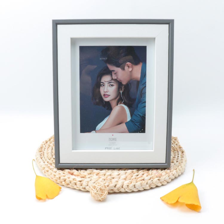 フォトフレーム 写真立て 写真フレーム 壁掛け 卓上 木製 北欧風 シンプル インテリア 縦・横置き プレゼント 誕生日 結婚祝い [2]