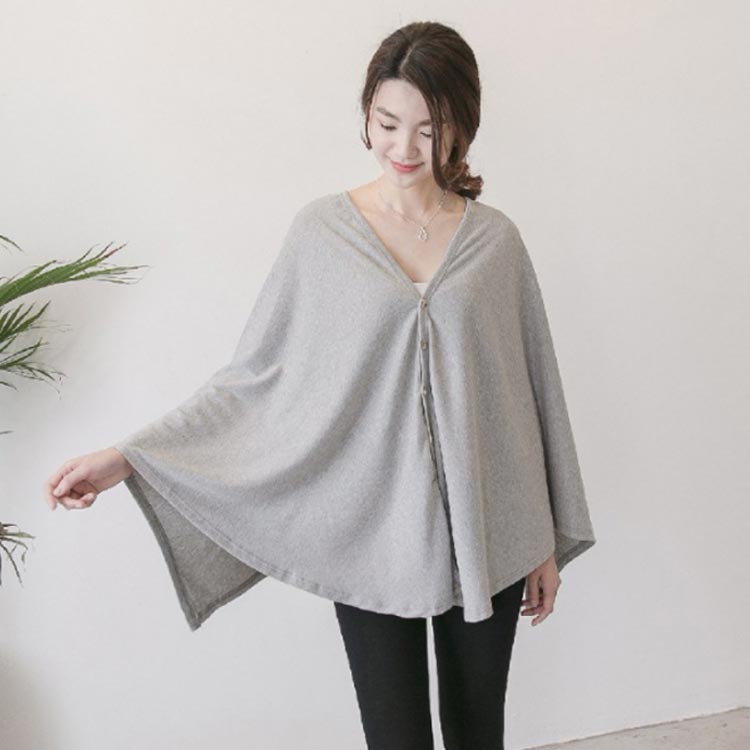 授乳ケープ ポンチョ 授乳服 ケープ 授乳カバー マタニティウェア 授乳ストール 目隠し 産後用品 外出用 コンパクト 出産祝い 多機能 無地 シンプル 送料無料