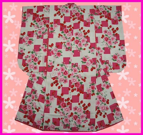 SEIKO MATSUDA KIDS の四つ身きものです。SEIKO MATSUDA四つ身きもの3