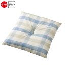 介護 クッション ジャンボ クッション (cf800324-01) 格子柄 55×59×10cm 床ずれ予防 サポート 枕 快適グッズ 介護用 ak19 25s