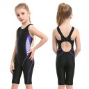 競泳水着 ジュニア女の子 フィットネス 水着 子供 オールインワン スイミング スイムウェア トレーニング 水泳 ジム プール スパッツスーツ 9003 SUC...