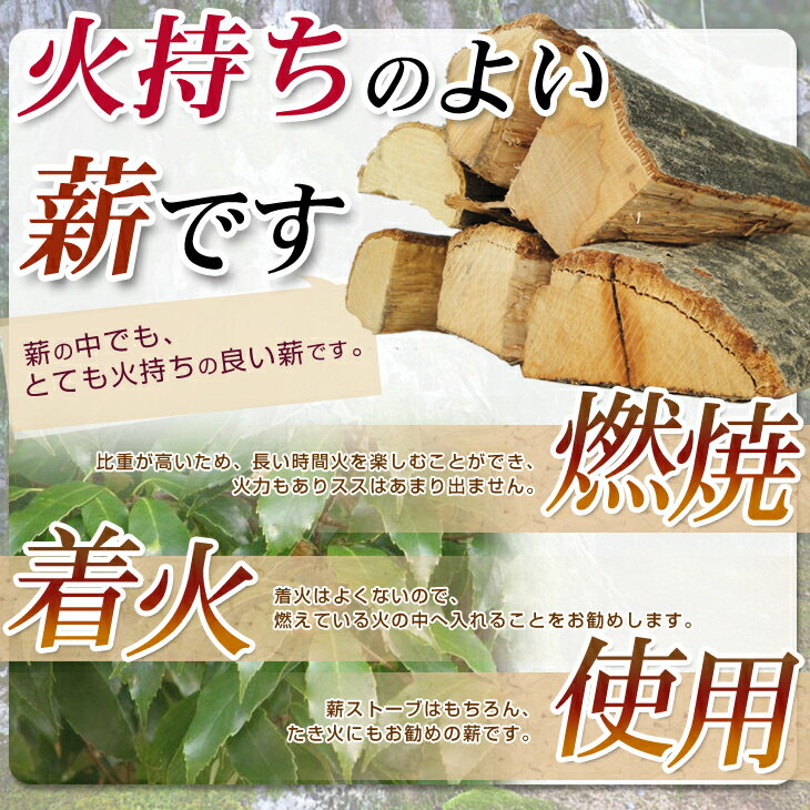 アウトドア キャンプ 【薪 1箱】 愛知県産 カシの薪 樫の薪 乾燥薪 【あす楽/即納】 (1箱15kg以上) 薪ストーブ 暖炉の薪 焚火の薪 ピザ窯の薪 キャンプ薪 バーベキュー薪通販格安セール情報 楽天 通販