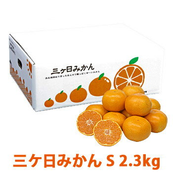 早期ご予約 お歳暮［三ケ日 早生みかん］【静岡県産 三ヶ日みかん Sサイズ 2.3kg】送料無料 ミカン 御歳暮 早生みかん 蜜柑 温州みかん 贈答品 ギフト ギフト