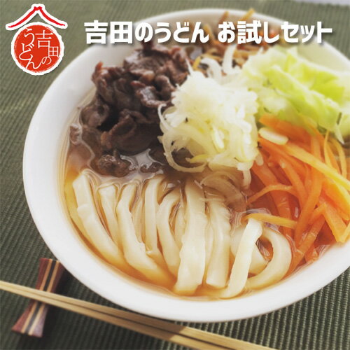 ［吉田うどん 8～9人前 送料無料］