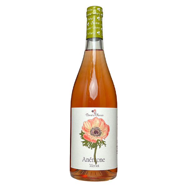 ［あす楽］奥野田葡萄酒［アネモネ メルロ Anemone Merlot 750ml］日本ワイン ロゼワイン 辛口 国産 山梨ワイン 花見 母の日 Japanese wine