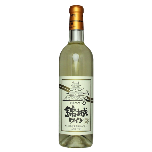 錦城葡萄酒［錦城ワイン甲州辛口 720ml］日本ワイン 甲州ワイン 白ワイン 辛口 国産 山梨ワイン 勝沼 ワイン Japanese wineのサムネイル