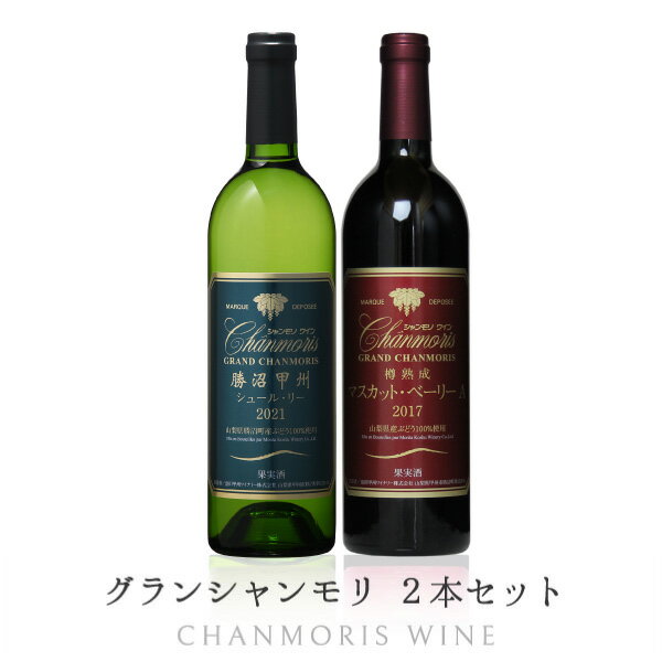 日本ワイン 送料無料 盛田甲州ワイナリー（750ml×2本）ワインセット 甲州ワイン 赤ワイン 白ワイン 勝沼甲州シュールリー / 樽熟成保坂マスカットベリーA 国産 Japanese wine