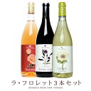 ［あす楽］日本ワイン 【奥野田葡萄酒 ラ フロレット 3本セット】 送料無料 ワインセット 白ワイン 赤ワイン ロゼワイン 国産 山梨ワイン オレンジ 贈り物 手土産 ワイン Japanese wine