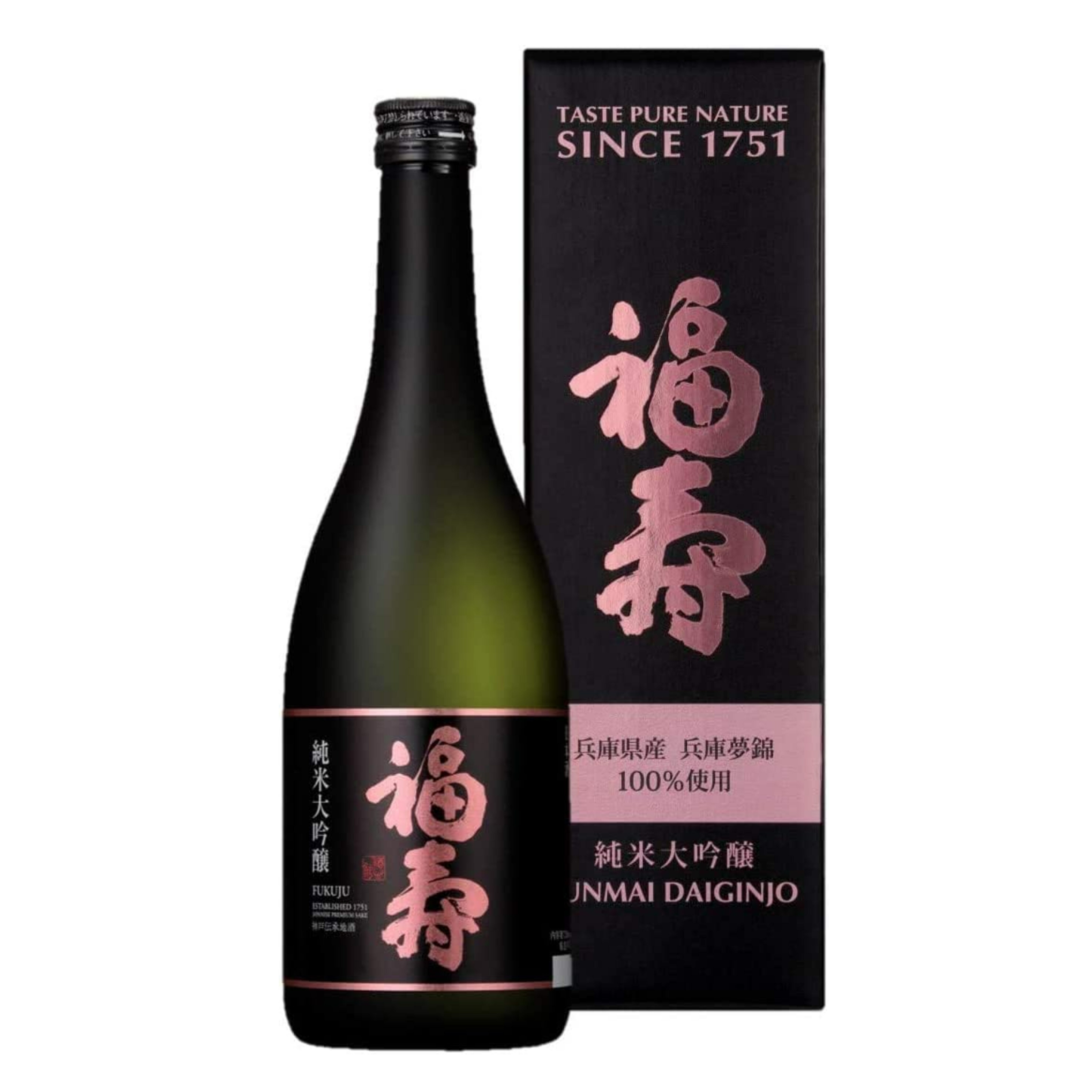 【日本酒】神戸酒心館　福寿　純米大吟醸　720ml　化粧箱入