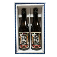 日本酒 正規特約店 青木酒造　鶴齢　純米酒　2本化粧箱入　720ml