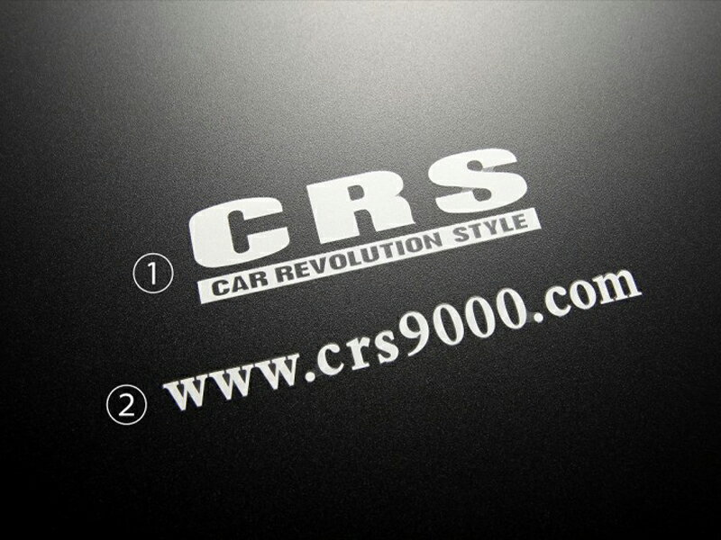 ハイエース 200系CRS アドレスステッカー 150×15mm■1型2型3型4型5型6型CRS シーアールエスESSEX エセックス