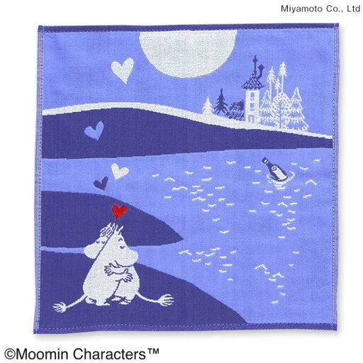 【宮本(株)商品★税込2860円以上で送料無料キャンペーン】【宮本】はんかちMOOMIN ムーミン三重ガーゼハンカチ ロマンス【NEW202505】 【宮本(株)商品★税込2860円以上で送料無料キャンペーン】【宮本】はんかちMOOMIN ムーミン三重ガーゼハンカチ ロマンス【NEW202505】