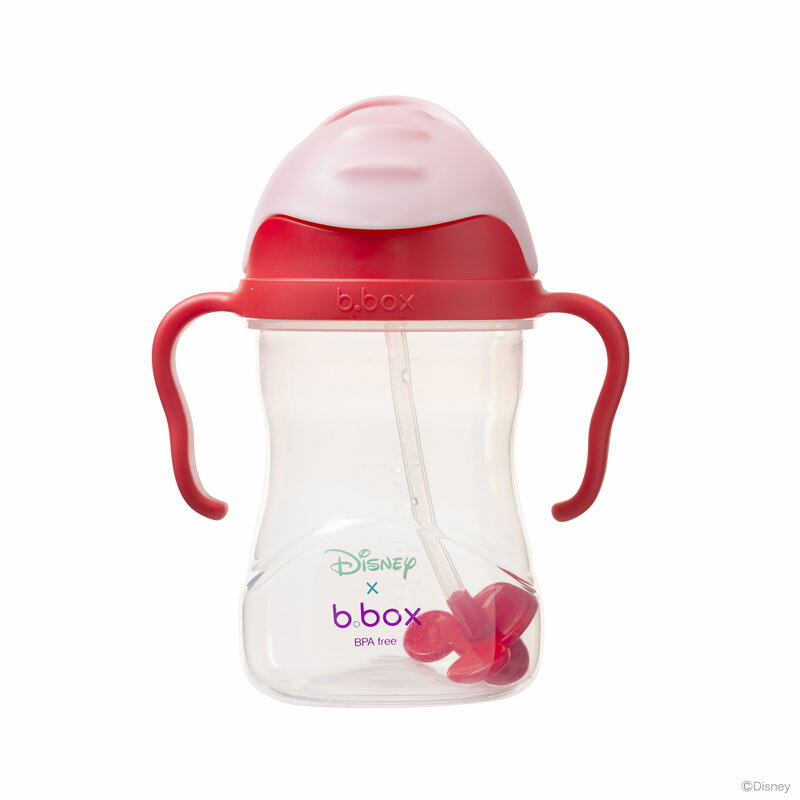 【ビーボックス】シッピーカップb.box Disney ストローマグミニーマウスSippy cup Minnie【NEW202104】
