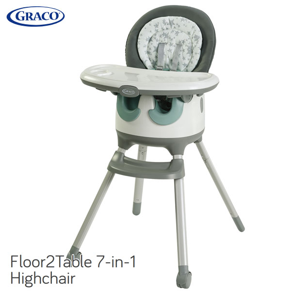 【GRACO】ハイチェア7 in 1 ハイチェア フロアツーテーブルFloor2Table 7-in-1 Highchair【新商品続々入荷中♪】【NEW201906】